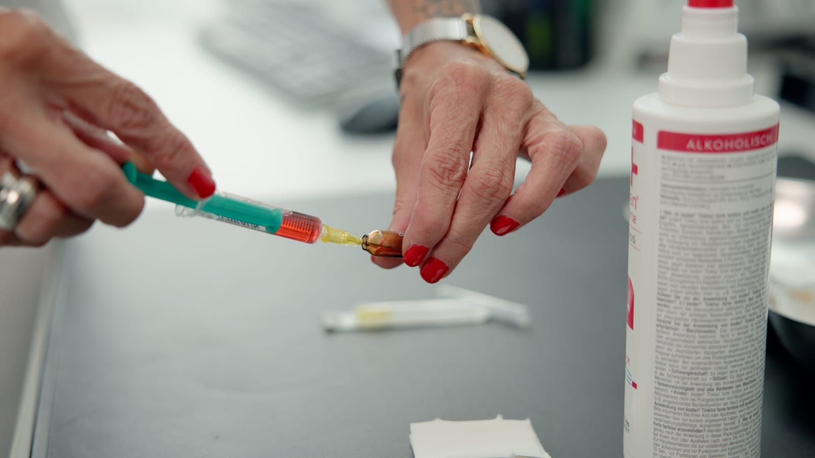 Vitamin-D-Infusion